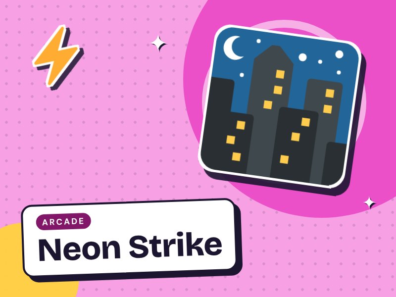 Neon Strike game artwork